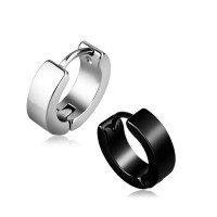 Huachenyu star titanium steel men's earrings wholesale fashion girls earrings ear clips earrings earrings earrings