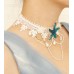 Fashion beach accessories starfish love letter clavicle chain lace short necklace girlfriend gift wholesale JL-56