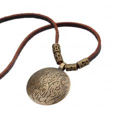 New European and American necklaces, zodiac alloy retro alloy sweater chain, cowhide rope long necklace