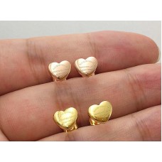 E5-205a wholesale peach heart logo earrings fashion exquisite ladies heart-shaped simple earrings love earrings