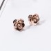 Simple titanium steel earrings temperament square round geometric light luxury earrings jewelry women mini ear bone studs wholesale