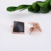 Simple titanium steel earrings temperament square round geometric light luxury earrings jewelry women mini ear bone studs wholesale