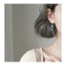 925 sterling silver earrings Korean fashion fresh and simple earrings women long fashion earrings