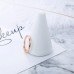 Panjia rose gold drop ring simple temperament stacking joint ring female S925 silver sterling silver ring ring gift