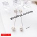 No pierced ear clips Korean temperament simple earrings fresh and wild personality trendy earrings long earrings wholesale