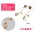 No pierced ear clips Korean temperament simple earrings fresh and wild personality trendy earrings long earrings wholesale