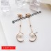 No pierced ear clips Korean temperament simple earrings fresh and wild personality trendy earrings long earrings wholesale
