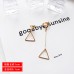 No pierced ear clips Korean temperament simple earrings fresh and wild personality trendy earrings long earrings wholesale