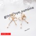 No pierced ear clips Korean temperament simple earrings fresh and wild personality trendy earrings long earrings wholesale