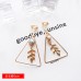 No pierced ear clips Korean temperament simple earrings fresh and wild personality trendy earrings long earrings wholesale