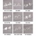 Collection 1 hot selling source 925 sterling silver needle earrings creative Korean style small earrings female mini love earring