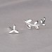 Collection 1 hot selling source 925 sterling silver needle earrings creative Korean style small earrings female mini love earring