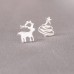 Collection 1 hot selling source 925 sterling silver needle earrings creative Korean style small earrings female mini love earring