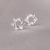 Collection 1 hot selling source 925 sterling silver needle earrings creative Korean style small earrings female mini love earring