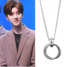Cross-border Taobao source Cai Xukun's new necklace, men's and women's simple short necklace wholesale, stainless steel does not fade