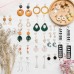 Korean creative ear clip without pierced net red cold wind earrings fashion simple and small super fairy earrings women