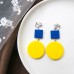 Korean creative ear clip without pierced net red cold wind earrings fashion simple and small super fairy earrings women