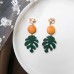 Korean creative ear clip without pierced net red cold wind earrings fashion simple and small super fairy earrings women