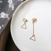 Korean creative ear clip without pierced net red cold wind earrings fashion simple and small super fairy earrings women