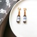 Korean creative ear clip without pierced net red cold wind earrings fashion simple and small super fairy earrings women