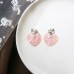 Korean creative ear clip without pierced net red cold wind earrings fashion simple and small super fairy earrings women