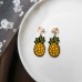 Korean creative ear clip without pierced net red cold wind earrings fashion simple and small super fairy earrings women