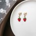 Korean creative ear clip without pierced net red cold wind earrings fashion simple and small super fairy earrings women