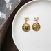 Korean creative ear clip without pierced net red cold wind earrings fashion simple and small super fairy earrings women