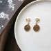 Korean creative ear clip without pierced net red cold wind earrings fashion simple and small super fairy earrings women