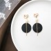Korean creative ear clip without pierced net red cold wind earrings fashion simple and small super fairy earrings women