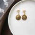 Korean creative ear clip without pierced net red cold wind earrings fashion simple and small super fairy earrings women