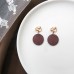 Korean creative ear clip without pierced net red cold wind earrings fashion simple and small super fairy earrings women