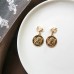Korean creative ear clip without pierced net red cold wind earrings fashion simple and small super fairy earrings women