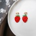 Korean creative ear clip without pierced net red cold wind earrings fashion simple and small super fairy earrings women