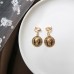 Korean creative ear clip without pierced net red cold wind earrings fashion simple and small super fairy earrings women