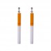 Harajuku style retro funny personality fun realistic cigarette butt earrings Korean trendy temperament earrings without pierced ear clips